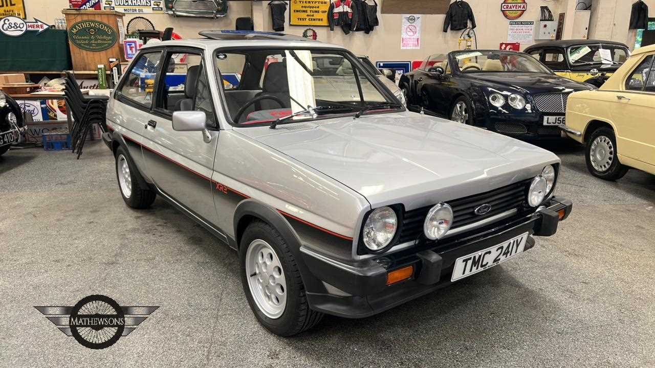 Lot 308 - 1983 FORD FIESTA XR2