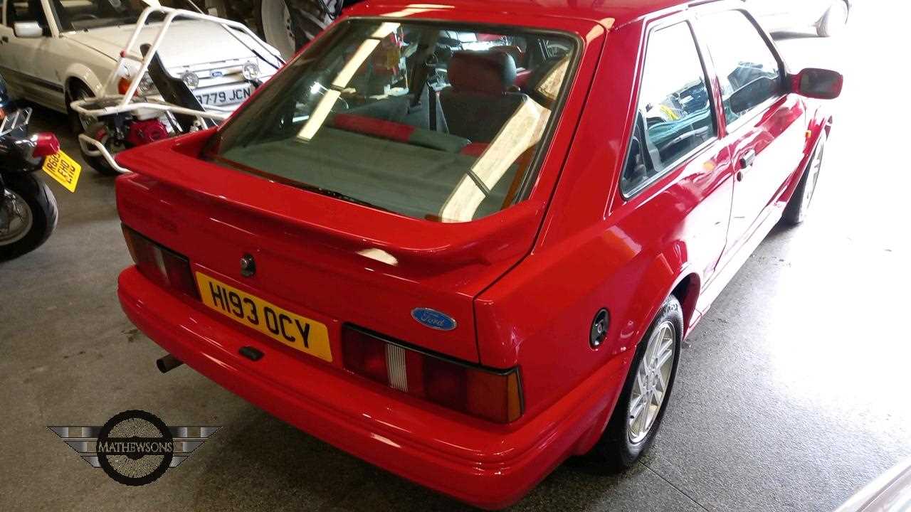 Lot 466 - 1990 FORD ESCORT XR3 INJ