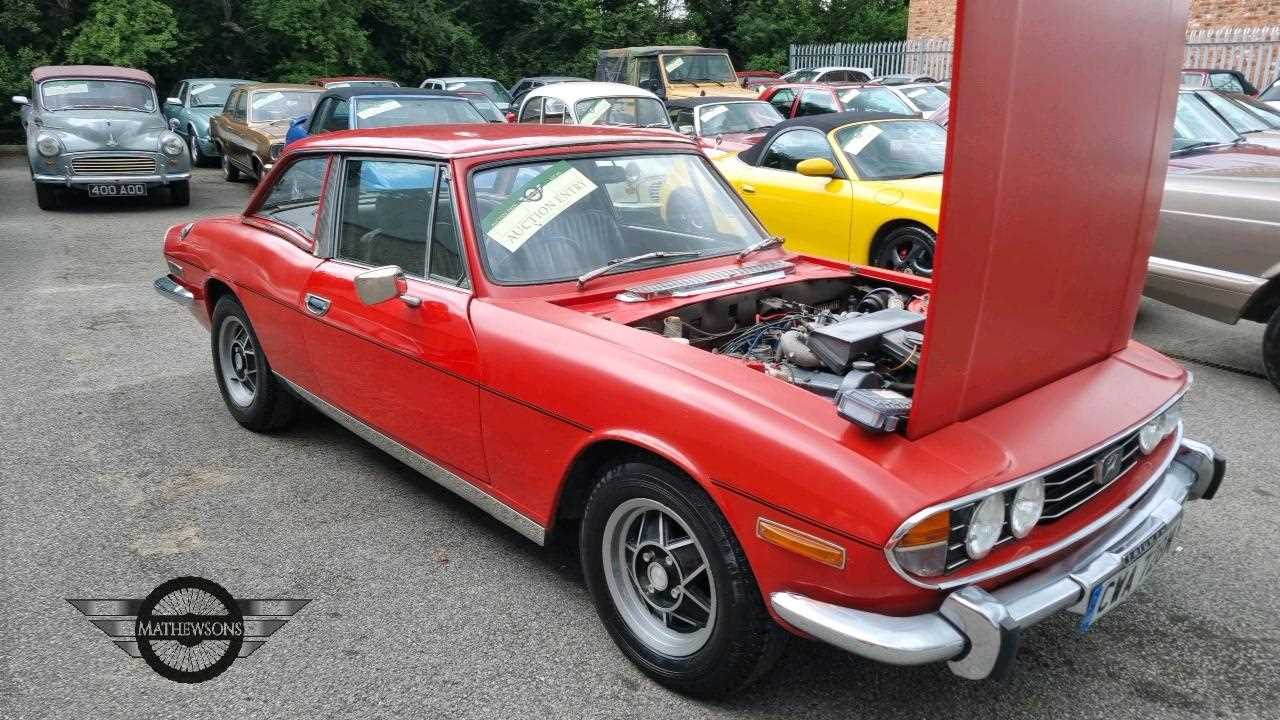 Lot 342 - 1974 TRIUMPH STAG