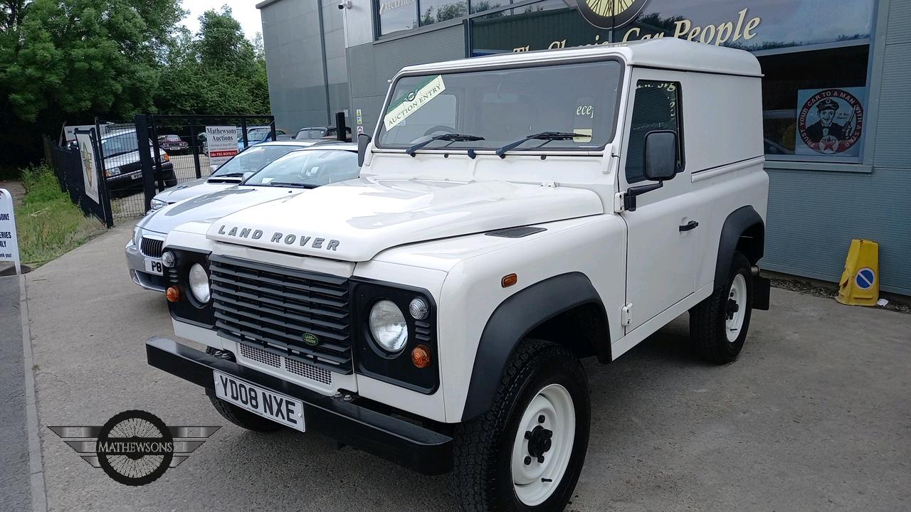 Lot 446 - 2008 LAND ROVER DEFENDER 90 HARD TOP