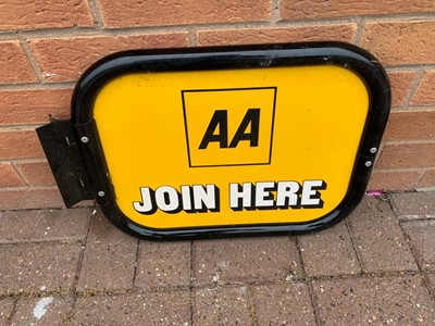 Lot 2 - AA JOIN HERE DOUBLE SIDED SIGN