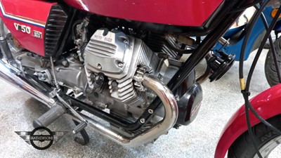 Lot 348 - 1981 MOTO GUZZI V50 MKIII