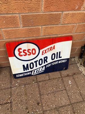 Lot 25 - ESSO MOTOR OIL SIGN