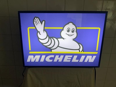 Lot 44 - MICHELIN LIGHT UP SIGN