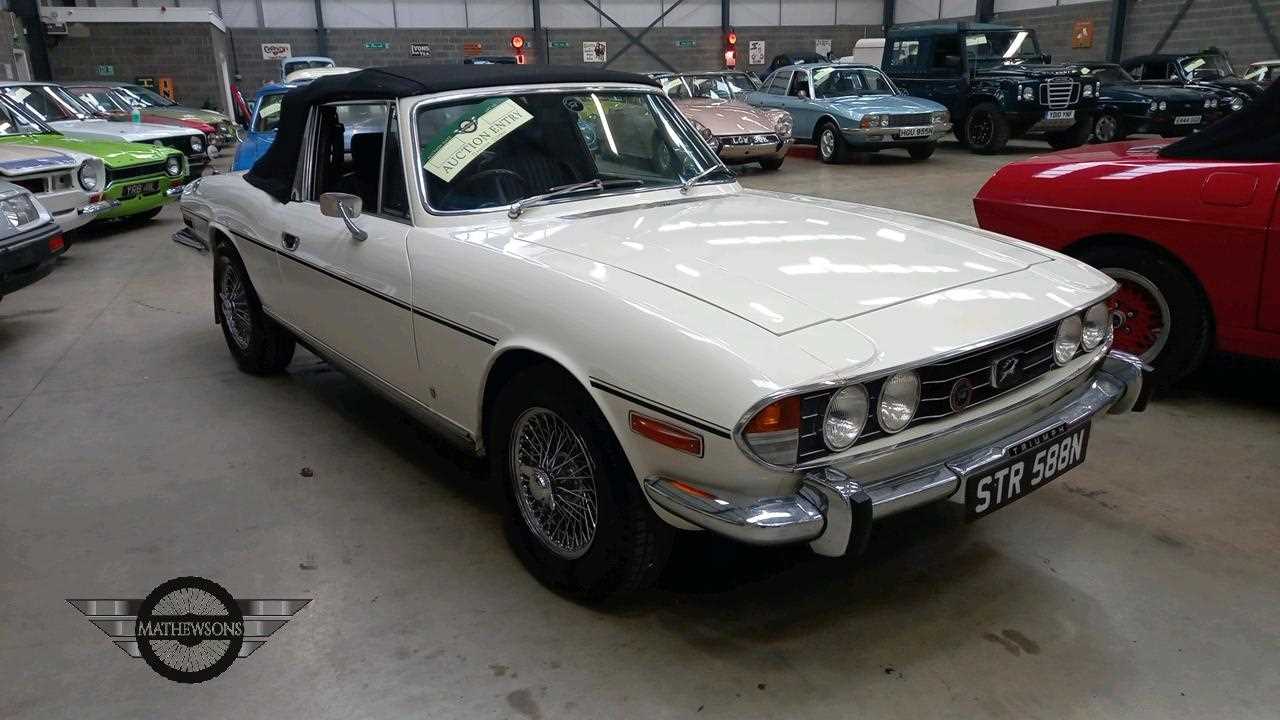 Lot 139 - 1974 TRIUMPH STAG AUTO