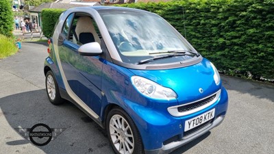 Lot 488 - 2008 SMART FORTWO PASSION 71 AUTO