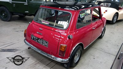 Lot 87 - 1970 AUSTIN MINI COOPER S