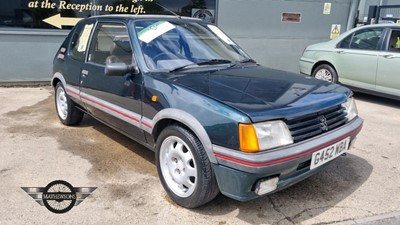 Lot 474 - 1990 PEUGEOT 205 GTI