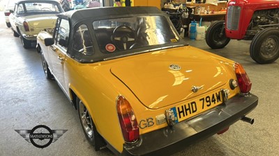 Lot 685 - 1980 MG MIDGET 1500