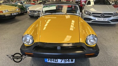 Lot 685 - 1980 MG MIDGET 1500