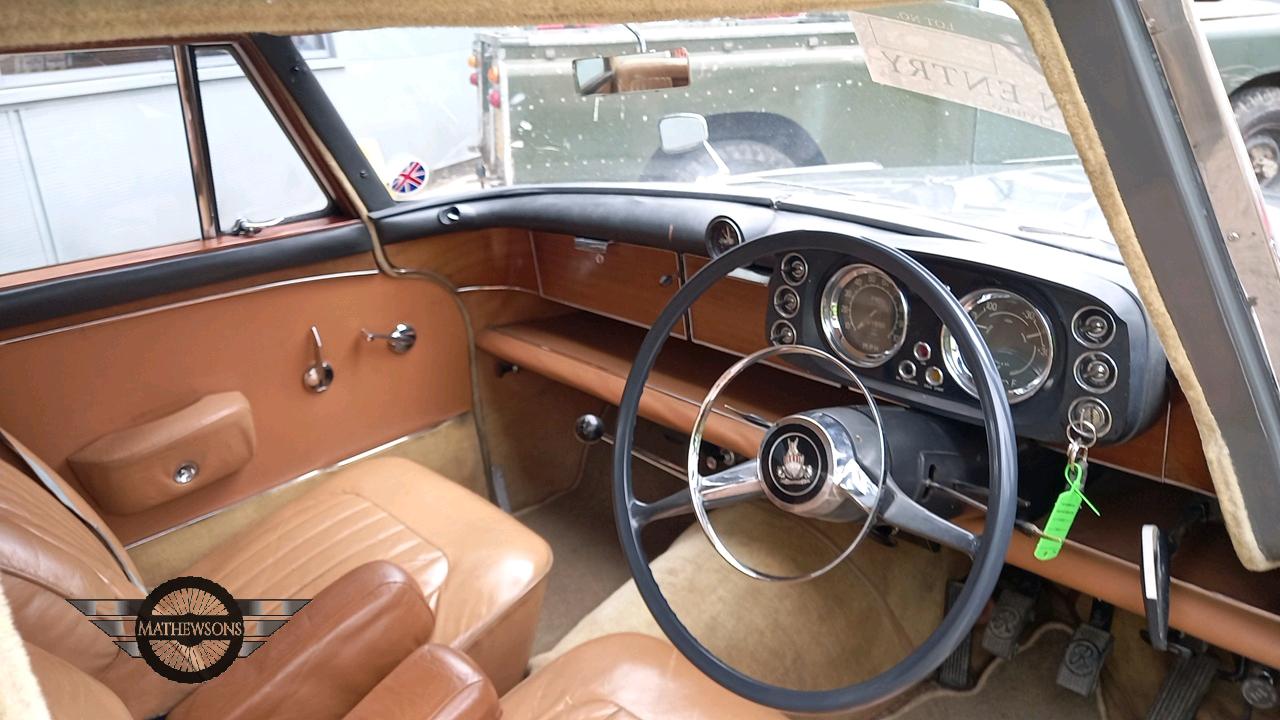 Lot 2 1962 ROVER 3 LITRE