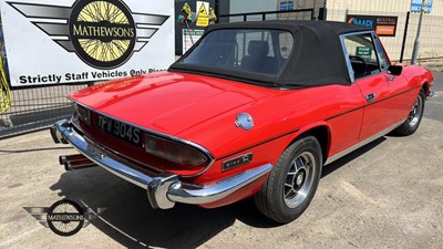 Lot 646 - 1977 TRIUMPH STAG AUTO