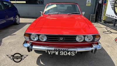 Lot 646 - 1977 TRIUMPH STAG AUTO