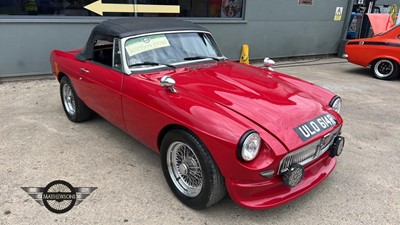 Lot 739 - 1977 MG B ROADSTER