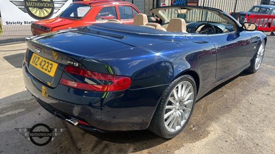 Lot 71 - 2006 ASTON MARTIN DB9 VOLANTE AUTO