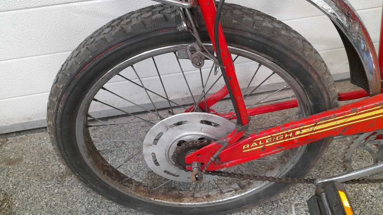 A Raleigh Chopper Gear Shifter
