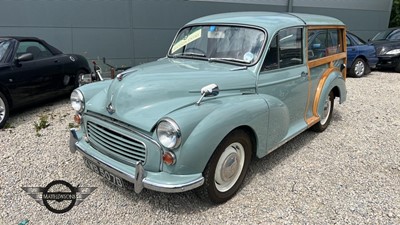 Lot 598 - 1966 MORRIS MINOR 1000