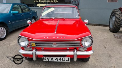 Lot 95 - 1970 TRIUMPH HERALD 13/60