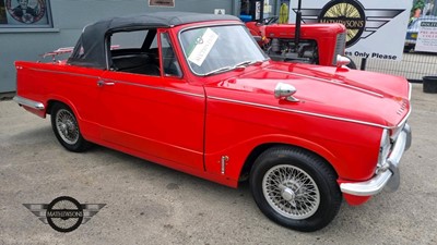 Lot 95 - 1970 TRIUMPH HERALD 13/60