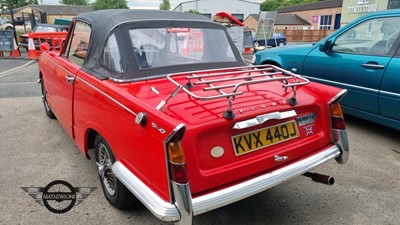 Lot 95 - 1970 TRIUMPH HERALD 13/60