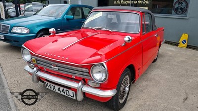 Lot 95 - 1970 TRIUMPH HERALD 13/60