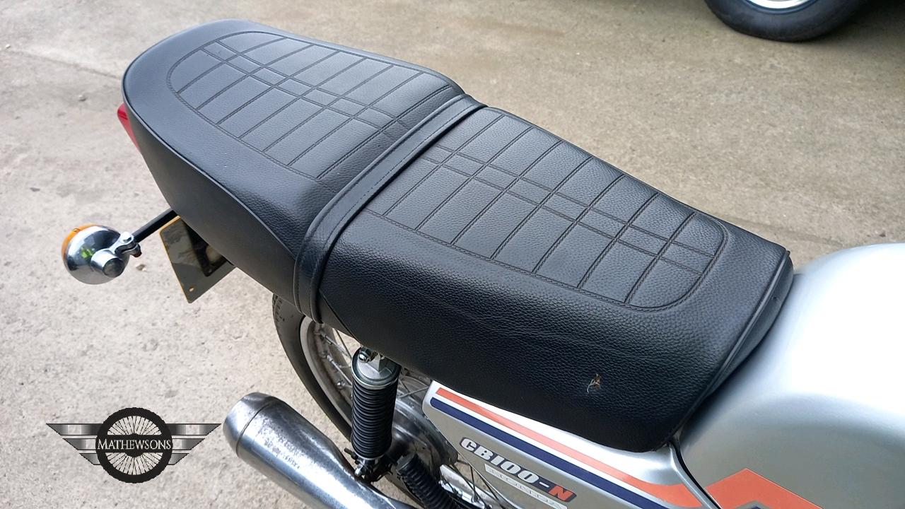 MOTORCYCLE SEAT COVER HONDA CB100N Complete With Strap - NO HONDA MOTORCYCLE SEAT COVER HONDA CB100N Complete With Strap - NO HONDA