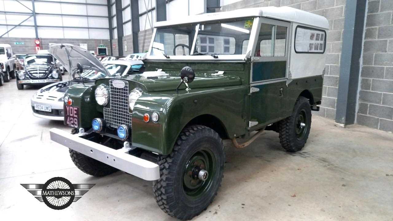 Lot 582 - 1957 LAND ROVER SERIES ONE 88" HARD TOP