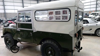 Lot 582 - 1957 LAND ROVER SERIES ONE 88" HARD TOP