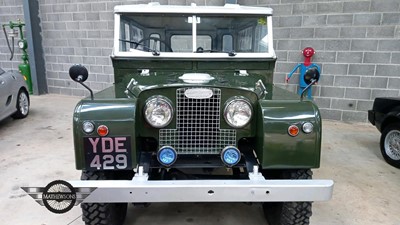 Lot 582 - 1957 LAND ROVER SERIES ONE 88" HARD TOP