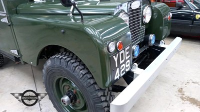 Lot 582 - 1957 LAND ROVER SERIES ONE 88" HARD TOP