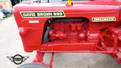 Lot 701 - DAVID BROWN TRACTOR