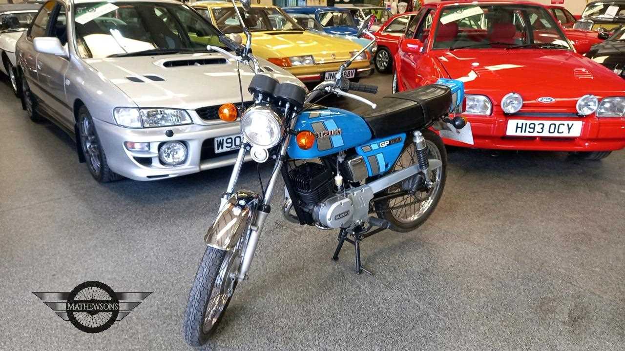 Lot 274 - 1984 SUZUKI GP100