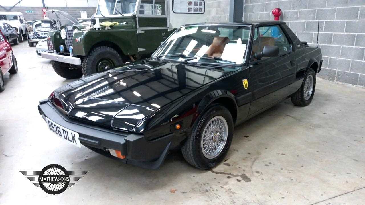 Lot 570 - 1987 FIAT X1/9