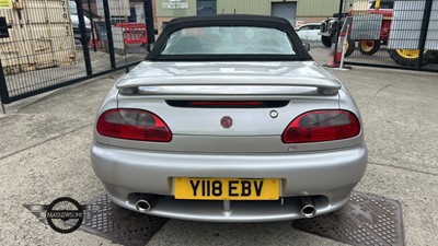 Lot 706 - 2001 MG MGF 1.8I VVC