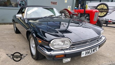 Lot 617 - 1990 JAGUAR XJ-S CONVERTIBLE AUTO