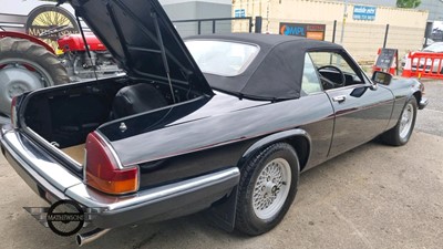 Lot 617 - 1990 JAGUAR XJ-S CONVERTIBLE AUTO