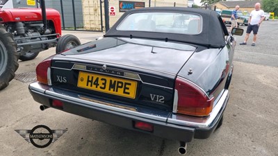 Lot 617 - 1990 JAGUAR XJ-S CONVERTIBLE AUTO