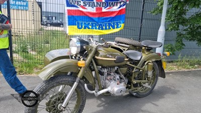 Lot 492 - UKRAINIAN MOTORCYCLE