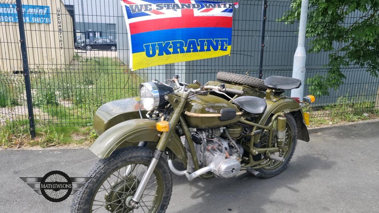 Lot 492 - UKRAINIAN MOTORCYCLE