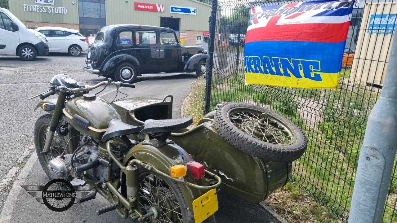 Lot 492 - UKRAINIAN MOTORCYCLE