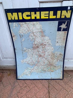 Lot 9 - MICHELIN MAP OF ENGLAND
