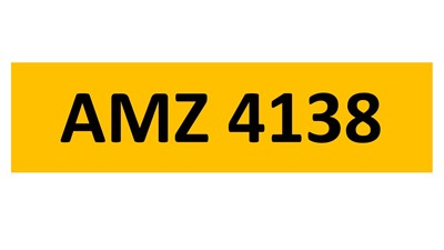 Lot 21-7 - REGISTRATION ON RETENTION - AMZ 4138