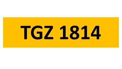 Lot 34-7 - REGISTRATION ON RETENTION - TGZ 1814