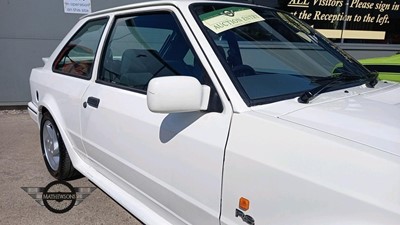 Lot 684 - 1988 FORD ESCORT RS TURBO