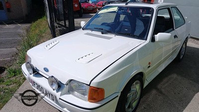 Lot 684 - 1988 FORD ESCORT RS TURBO