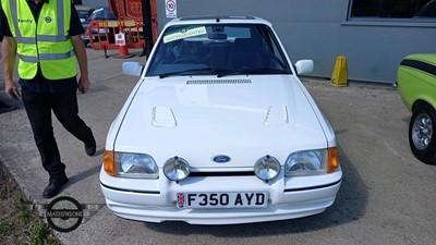 Lot 684 - 1988 FORD ESCORT RS TURBO