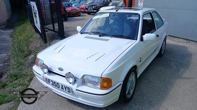 Lot 684 - 1988 FORD ESCORT RS TURBO