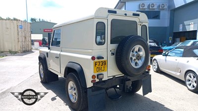 Lot 668 - 1989 LAND ROVER 90 4C REG DT DIESEL