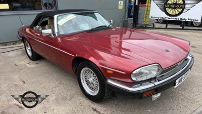 Lot 313 - 1988 JAGUAR XJS V12 CONVERTIBLE