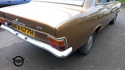 Lot 107 - 1970 VAUXHALL VIVA 1159CC